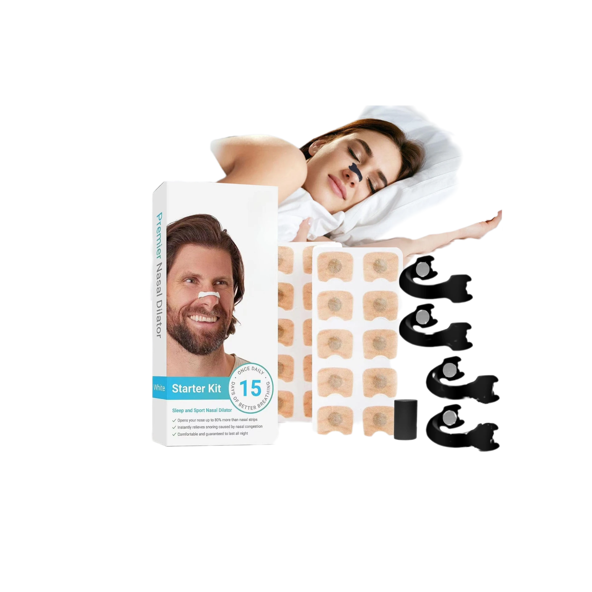 موسع الأنف للنوم والرياضة