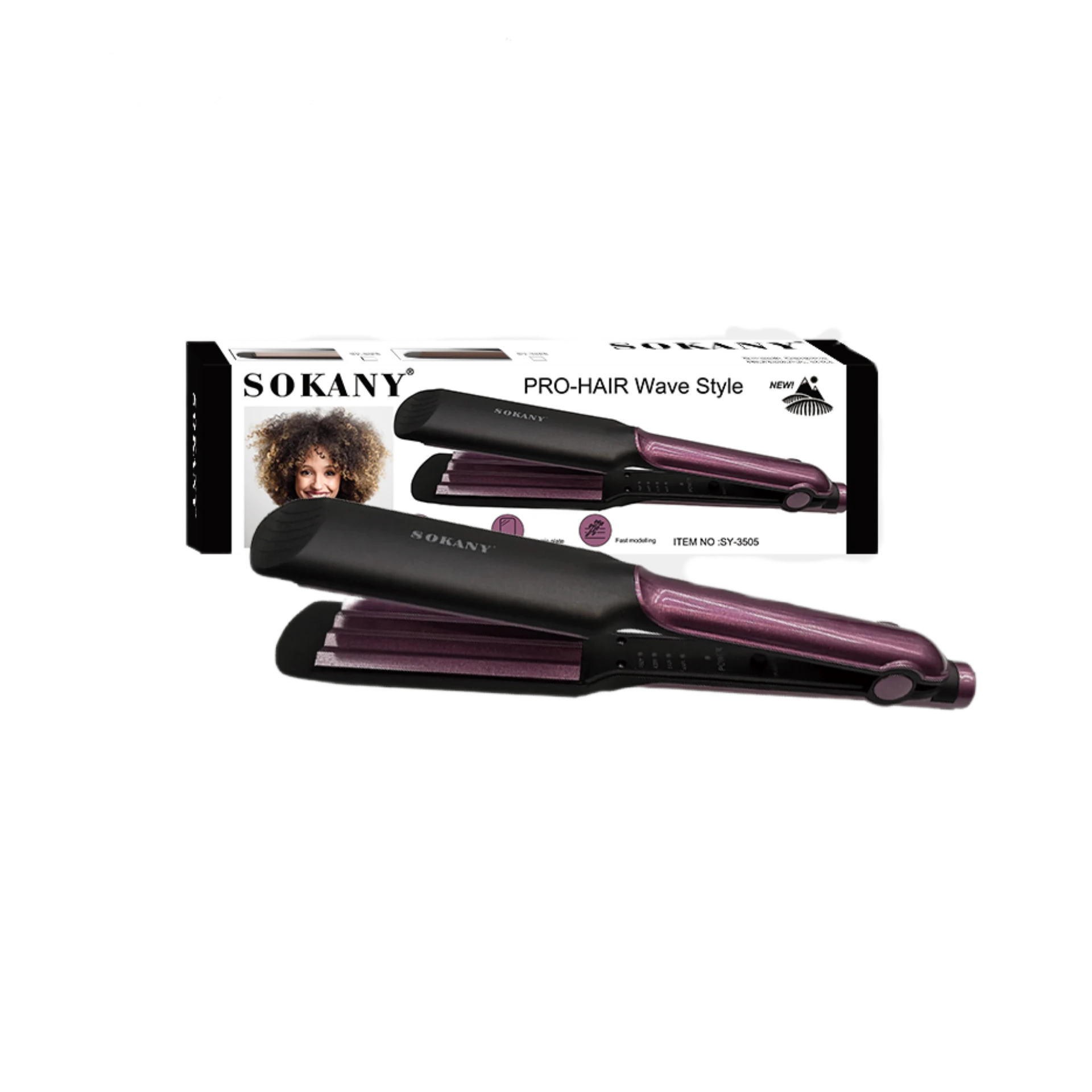 جهاز تمويج الشعر الاحترافي SOKANY PRO-HAIR Wave Style